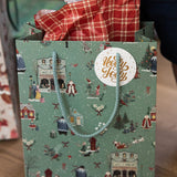 Santas Toy Workshop Medium Gift Bag - Pure Apotheca