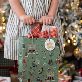 Santas Toy Workshop Medium Gift Bag - Pure Apotheca