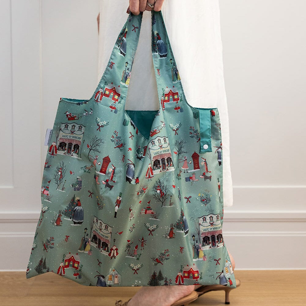 Santa's Workshop - Reusable Large Shopping Bag - Pure Apotheca