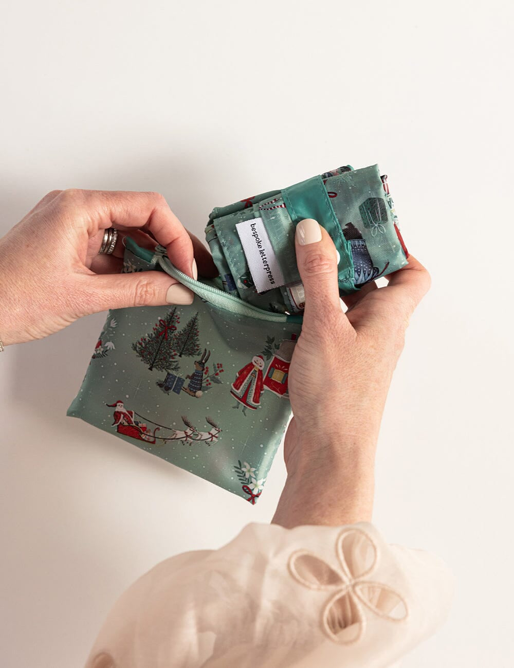 Santa's Workshop - Reusable Large Shopping Bag - Pure Apotheca