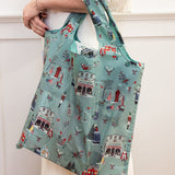 Santa's Workshop - Reusable Large Shopping Bag - Pure Apotheca