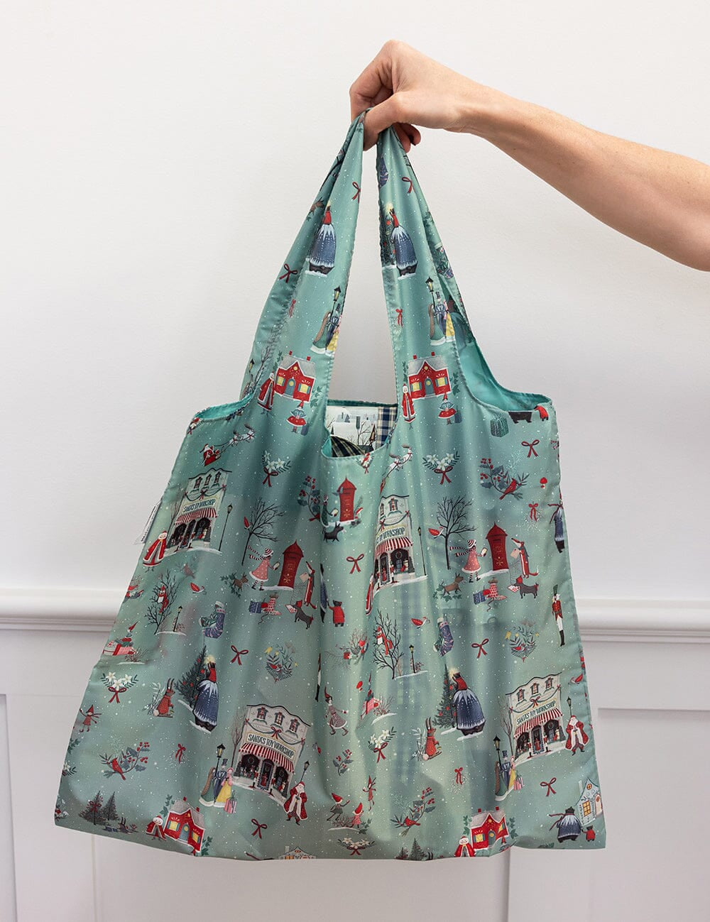 Santa's Workshop - Reusable Large Shopping Bag - Pure Apotheca