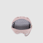 Sarski Makeup Bag Suedette Pale Pink - Pure Apotheca