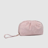 Sarski Makeup Bag Suedette Pale Pink - Pure Apotheca
