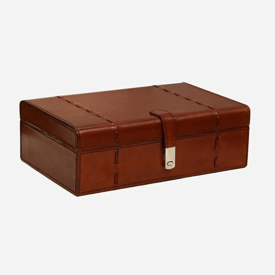 Savoy Leather Box Medium - Pure Apotheca