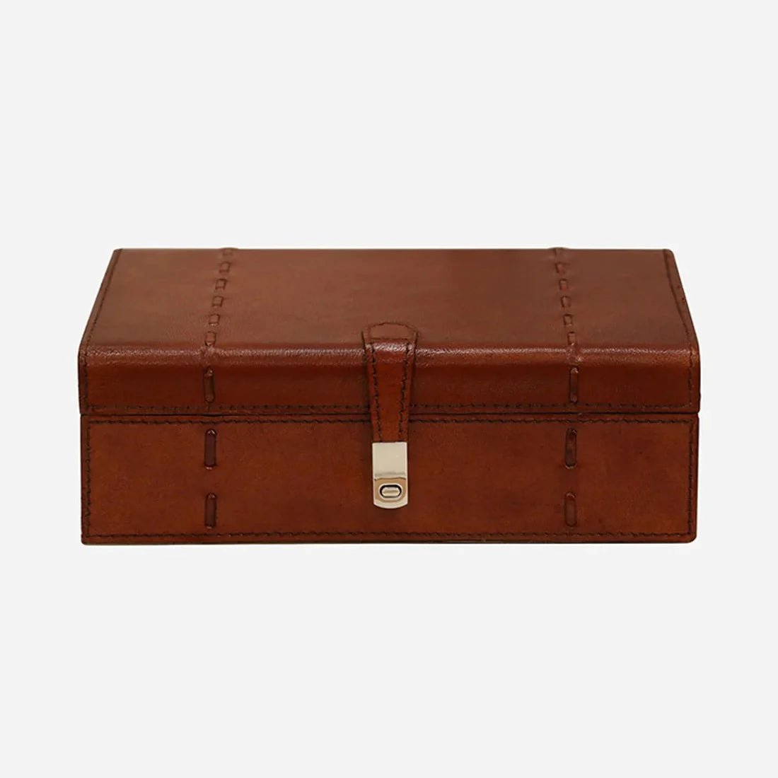 Savoy Leather Box Medium - Pure Apotheca