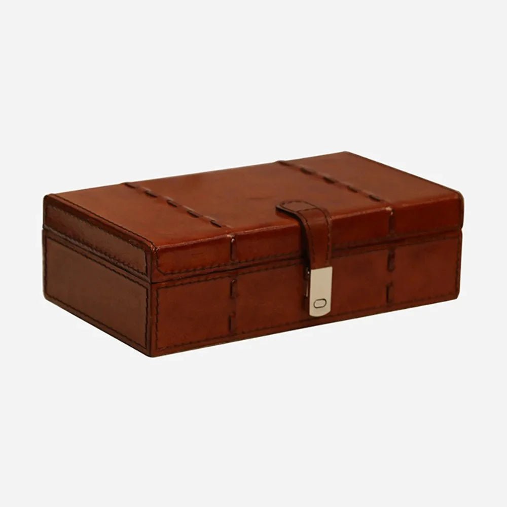 Savoy Leather Box Small - Pure Apotheca