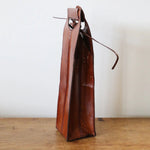 Savoy Leather Wine Bottle Holder - Pure Apotheca