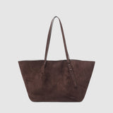 Sawyer Tote Bag Suedette Chocolate - Pure Apotheca