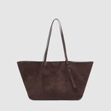 Sawyer Tote Bag Suedette Chocolate - Pure Apotheca