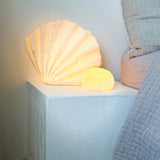 Scallop Resin Outddoor Lamp 35.5x18x28cm - Pure Apotheca