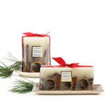 Scented Spiced Orange, Clove & Cinnamon Botanical Candle Rectangle 1.3kg - Pure Apotheca