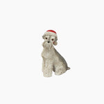 Schnauzer with Santa Hat - Pure Apotheca