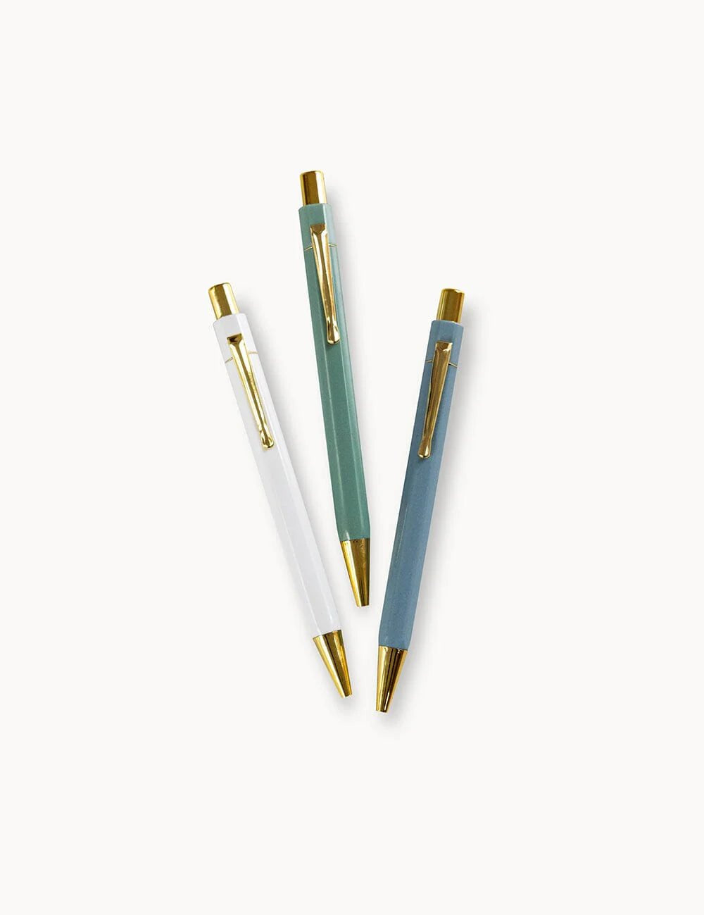 Seaside Trio of Ballpoint Pens Boxed - Pure Apotheca