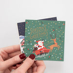 Season of Joy Christmas Card Square Boxset 12pk - Pure Apotheca
