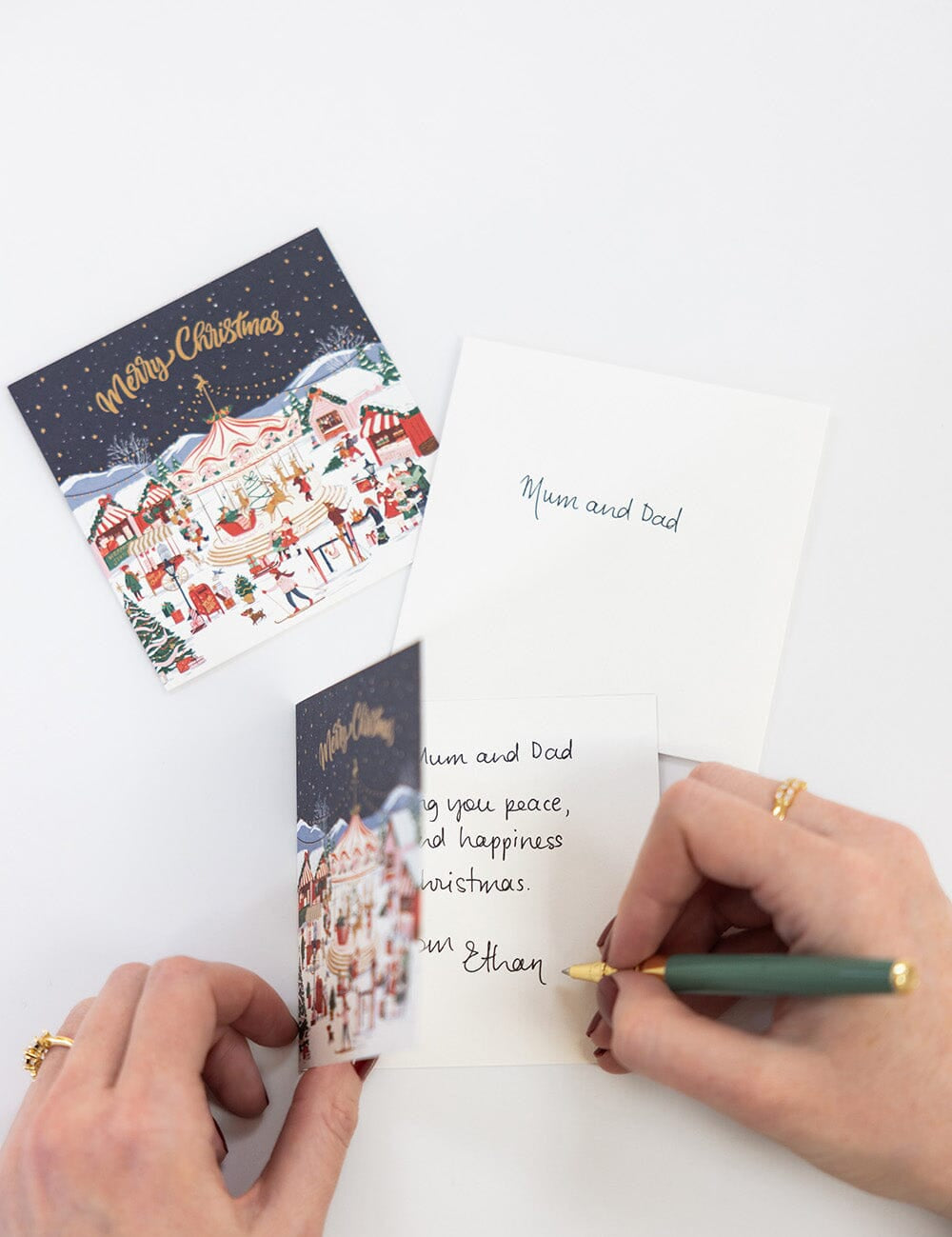 Season of Joy Christmas Card Square Boxset 12pk - Pure Apotheca