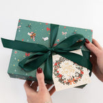Season of Joy Christmas Card Square Boxset 12pk - Pure Apotheca
