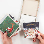 Season of Joy Christmas Card Square Boxset 12pk - Pure Apotheca