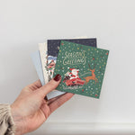 Season of Joy Christmas Card Square Boxset 12pk - Pure Apotheca