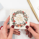 Season of Joy Christmas Card Square Boxset 12pk - Pure Apotheca