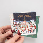 Season of Joy Christmas Card Square Boxset 12pk - Pure Apotheca