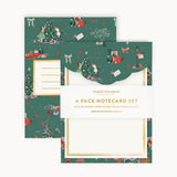 Season of Joy Notecard Set 4pk - Pure Apotheca