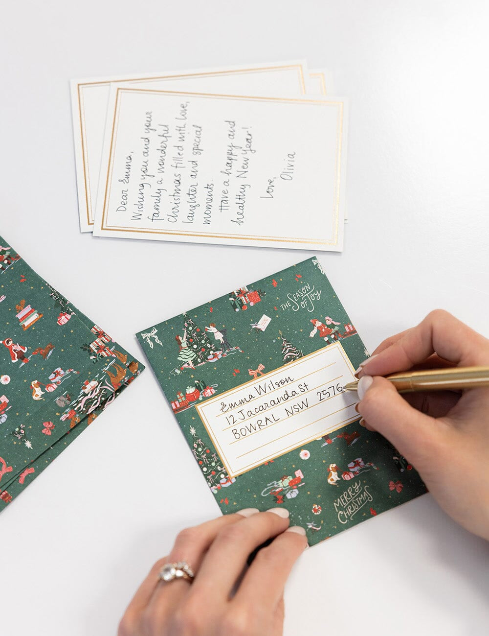 Season of Joy Notecard Set 4pk - Pure Apotheca