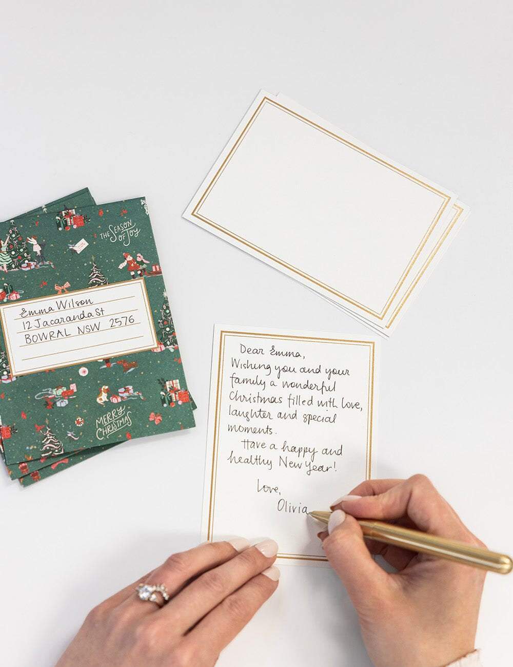 Season of Joy Notecard Set 4pk - Pure Apotheca