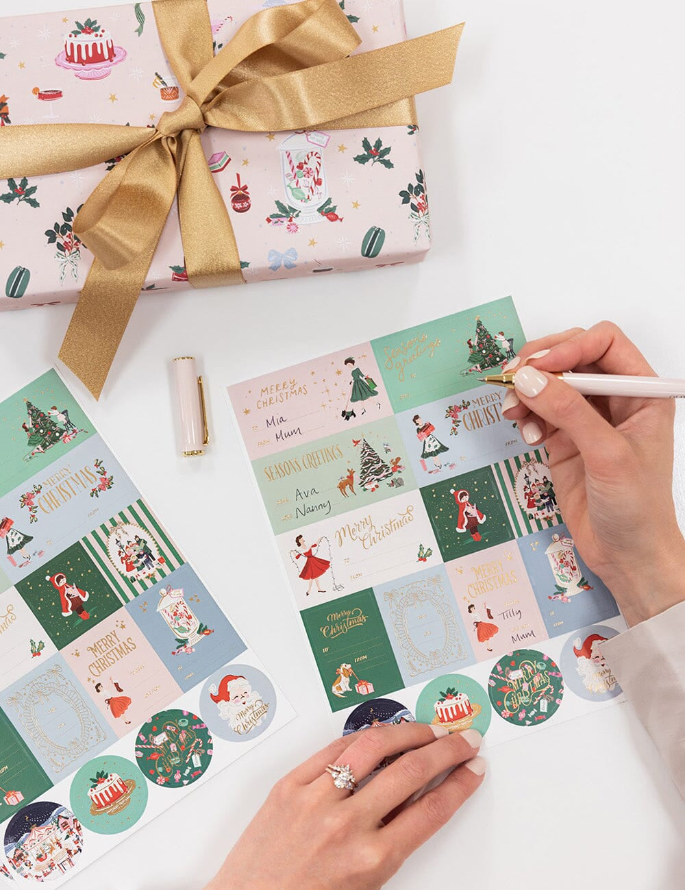 Season of Joy Sticker Sheets 45pk - Pure Apotheca