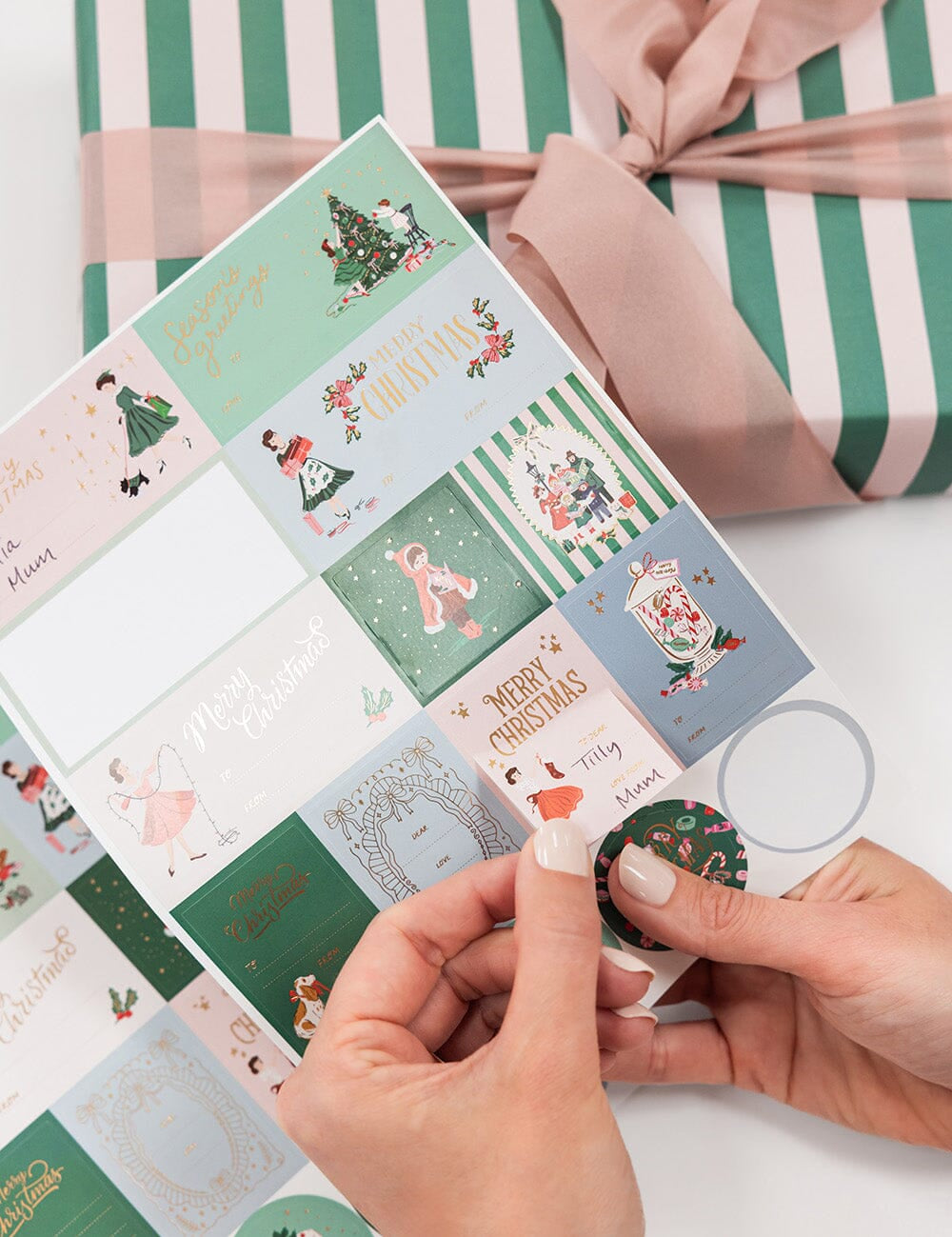 Season of Joy Sticker Sheets 45pk - Pure Apotheca