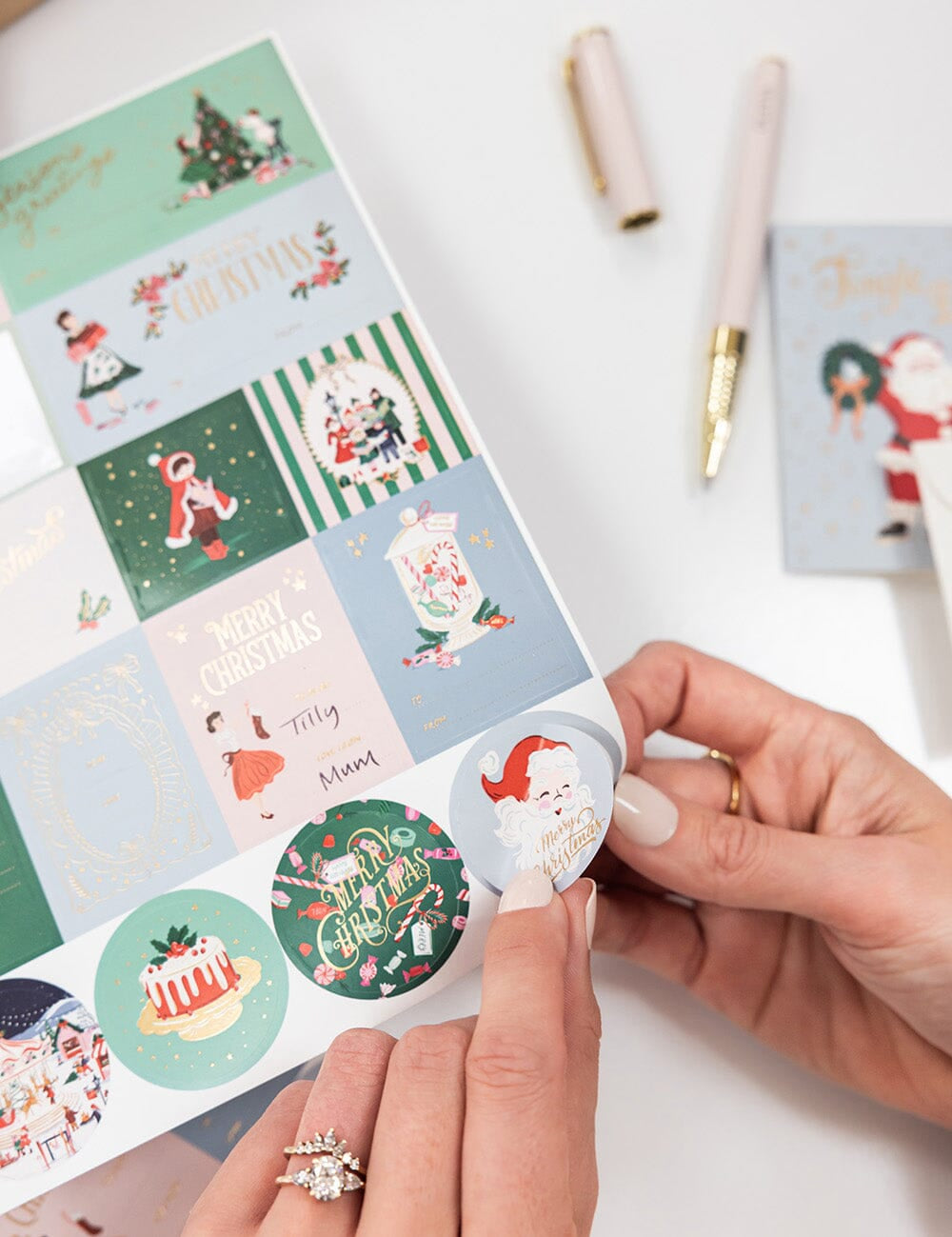 Season of Joy Sticker Sheets 45pk - Pure Apotheca