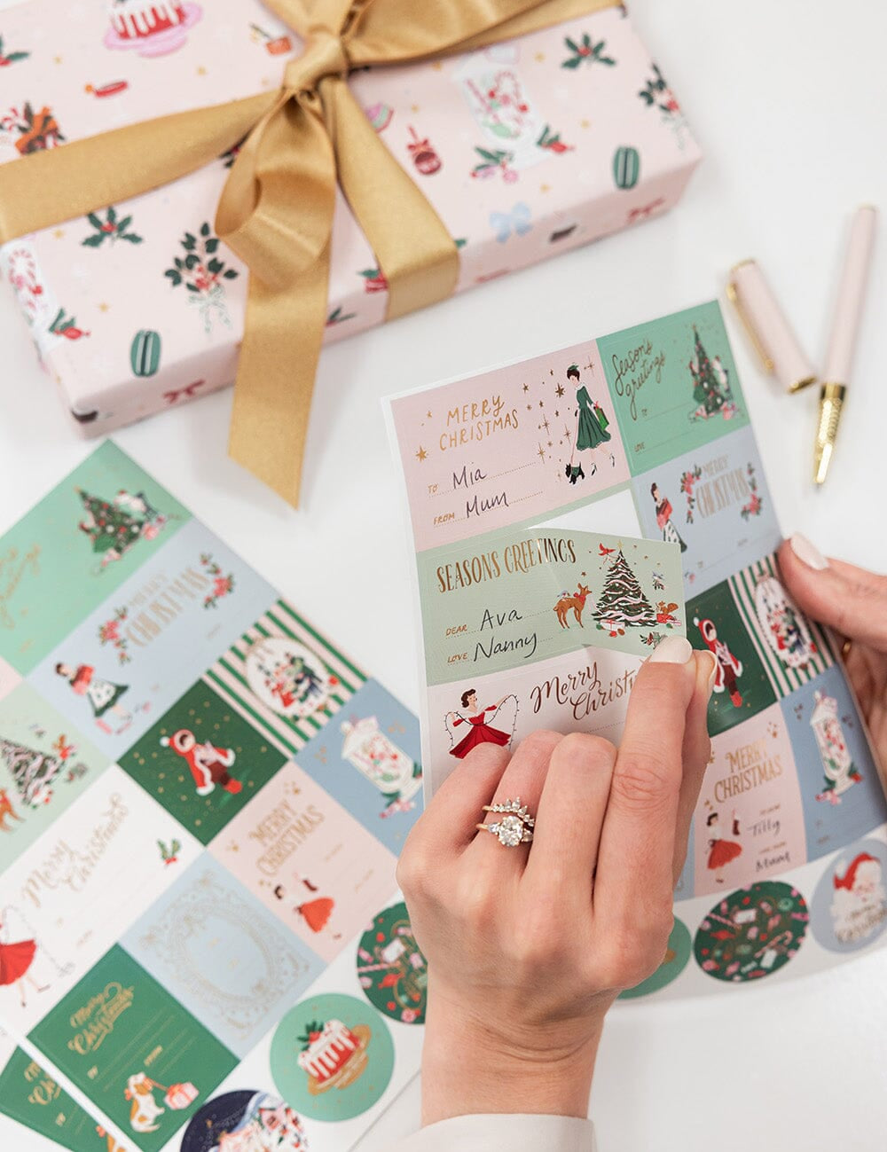 Season of Joy Sticker Sheets 45pk - Pure Apotheca