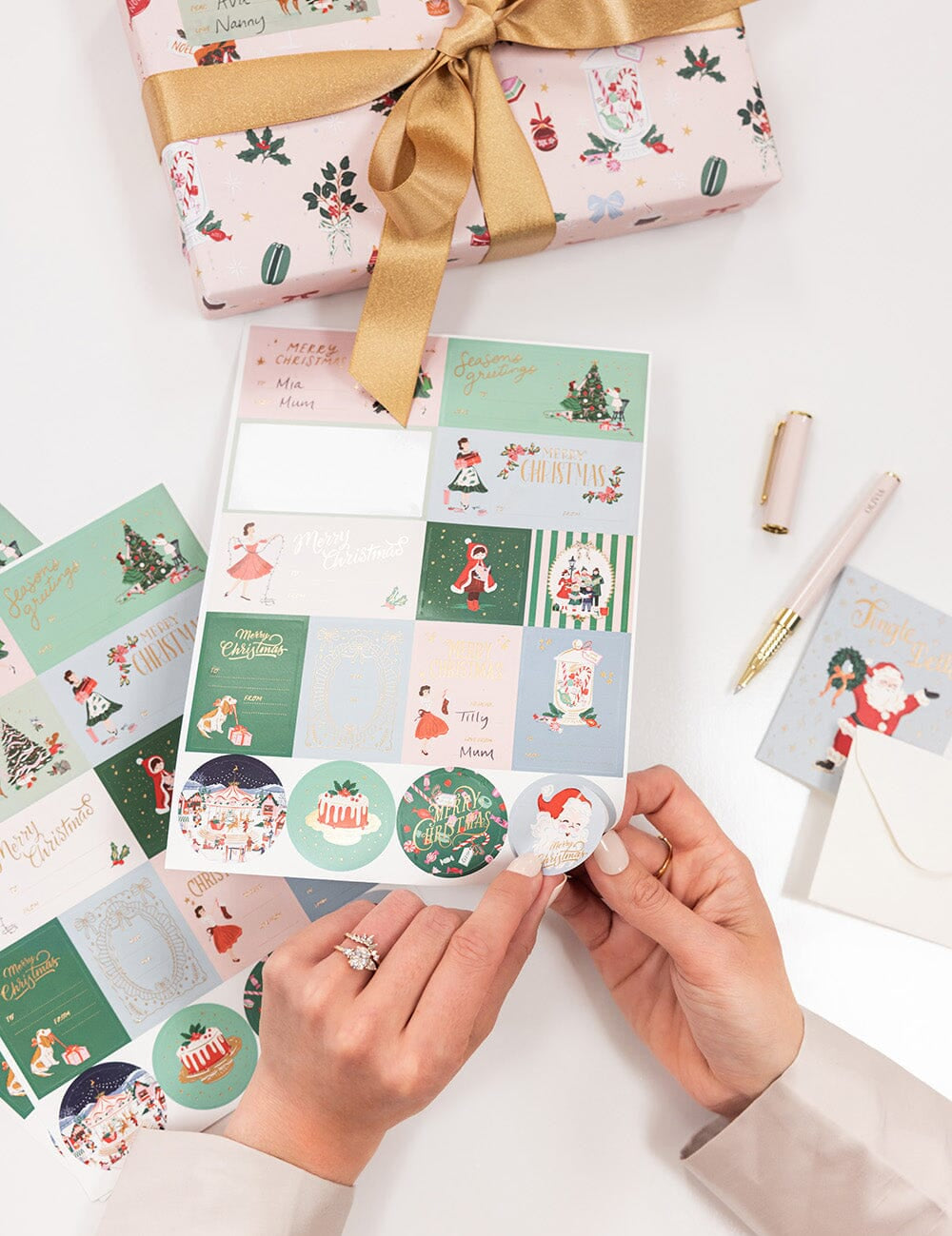 Season of Joy Sticker Sheets 45pk - Pure Apotheca