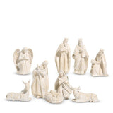Season's Frost Nativity 7" Set/9 - Pure Apotheca