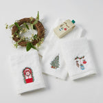 Seasons Greetings Hand Towel - 3 Asst Designs - Pure Apotheca
