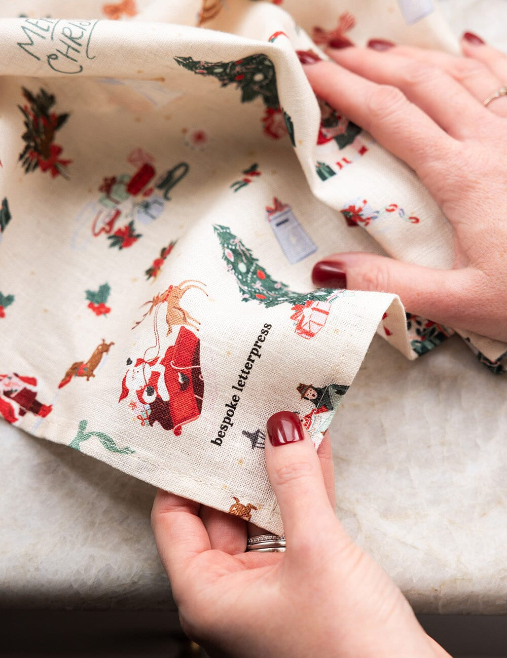 Seasons of Joy Linen Teatowel - Pure Apotheca