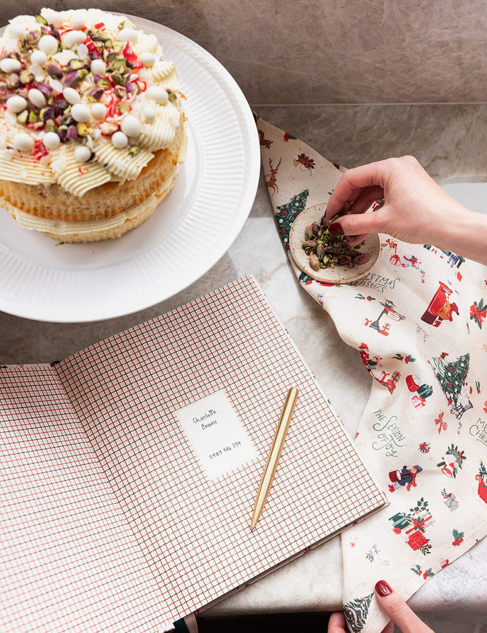 Seasons of Joy Linen Teatowel - Pure Apotheca