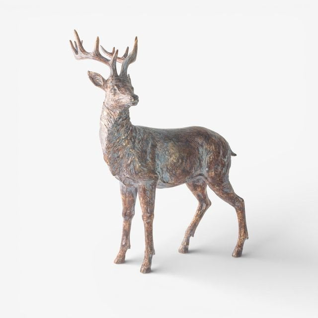 Sentinel Large Standing Reindeer Right Side - Pure Apotheca