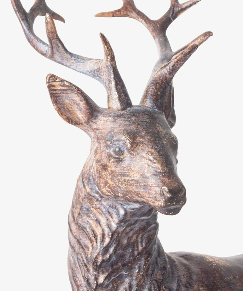 Sentinel Small Lying Down Reindeer Right Side - Pure Apotheca
