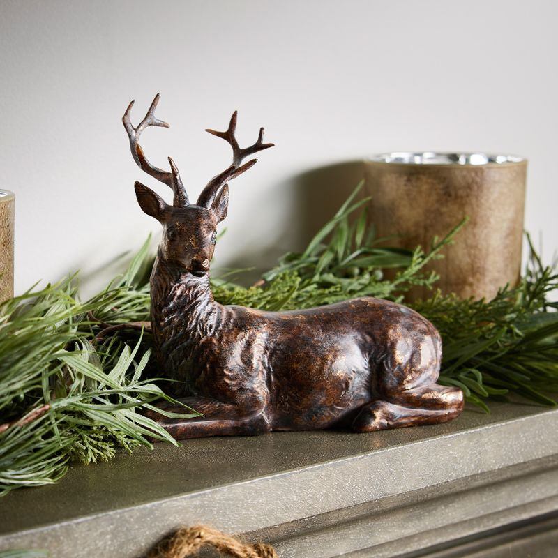 Sentinel Small Lying Down Reindeer Right Side - Pure Apotheca