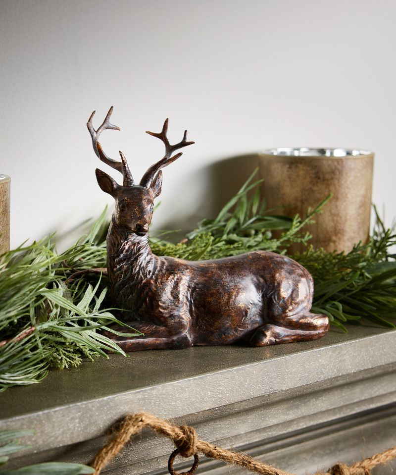 Sentinel Small Lying Down Reindeer Right Side - Pure Apotheca