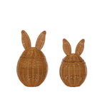SET OF 2 WOVEN BUNNY BASKETS - Pure Apotheca