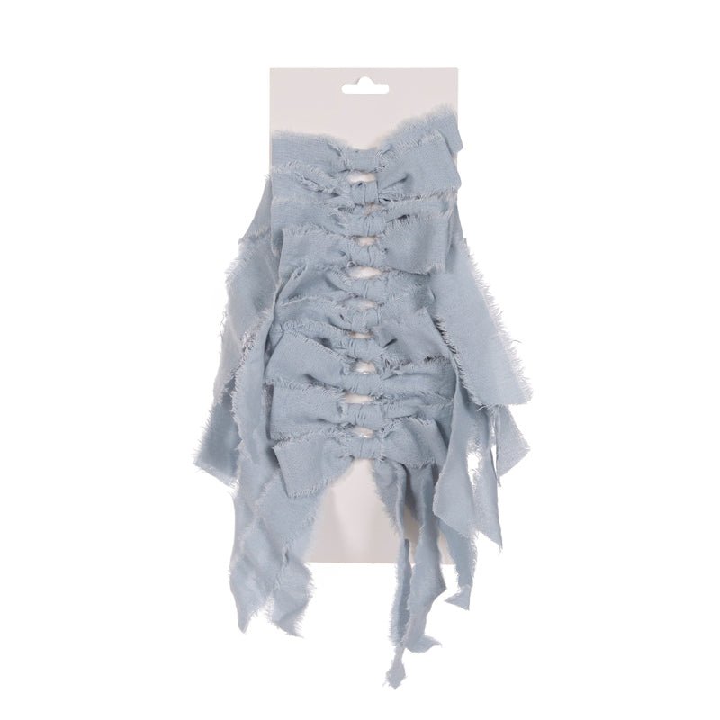 SET/10 5 CM LIGHT BLUE RAW BOWS - Pure Apotheca