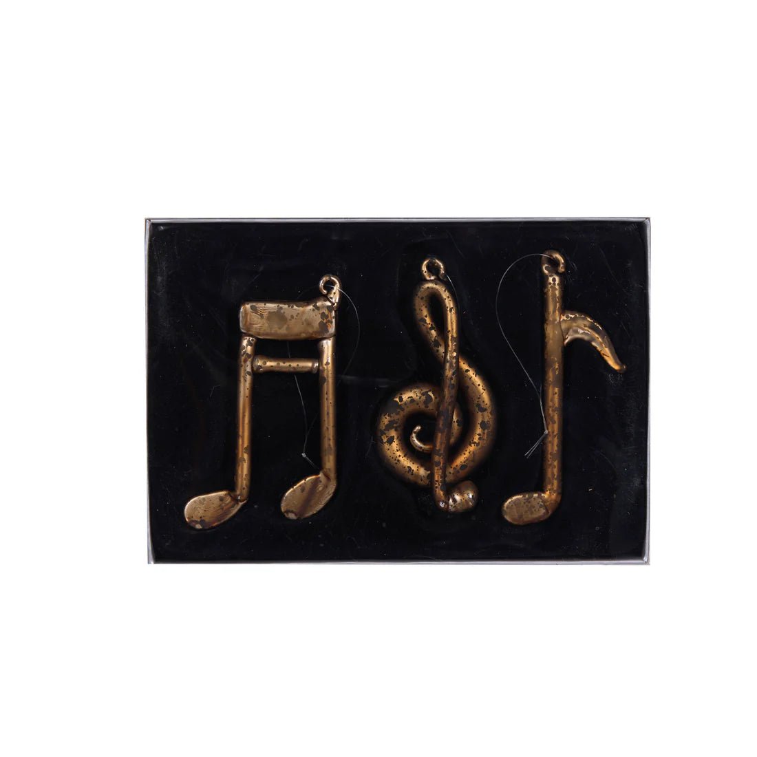 SET/3 COPPER GLASS MUSIC NOTES - Pure Apotheca