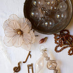 SET/3 COPPER GLASS MUSIC NOTES - Pure Apotheca