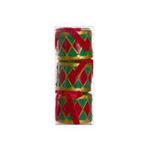 SET/3 RED AND GREEN 7 CM HANGING DRUMS - Pure Apotheca