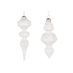 SET/3 WHITE BEADED FINIALS - Pure Apotheca