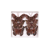 SET/6 BRONZE BUTTERFLY CLIPS - Pure Apotheca