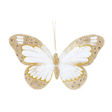 SET/6 GOLD GLITTER CLIP BUTTERFLIES - Pure Apotheca