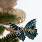 SET/6 MINI EMERALD CLIP BUTTERFLIES - Pure Apotheca